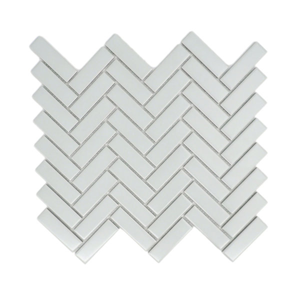 Emser Tile Impact™ 1" x 3" Porcelain Chevron Mosaic Tile & Reviews